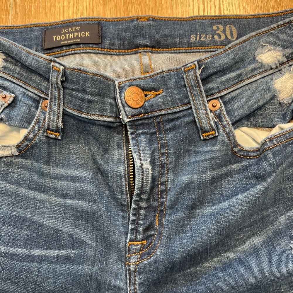 J. Crew Blue Denim Jeans